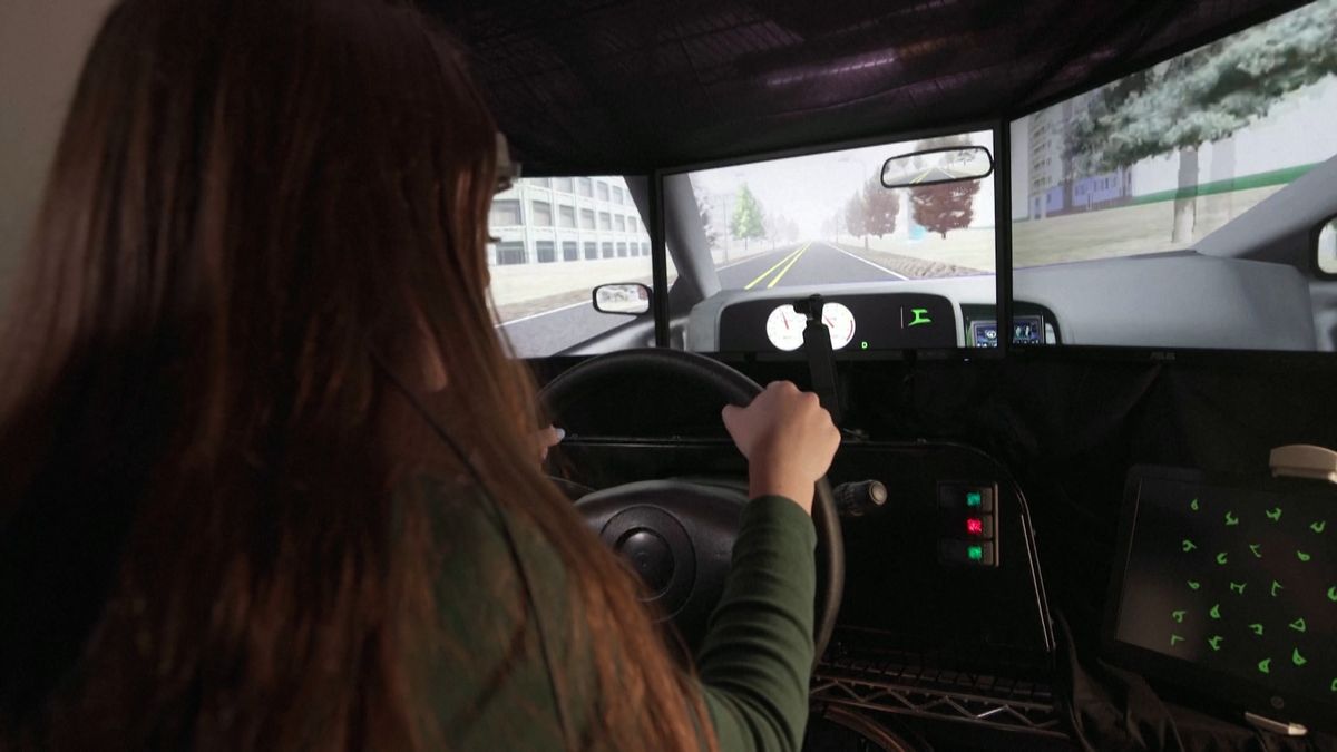 Simulátor pomáhá mladým řidičům s ADHD jezdit bezpečněji